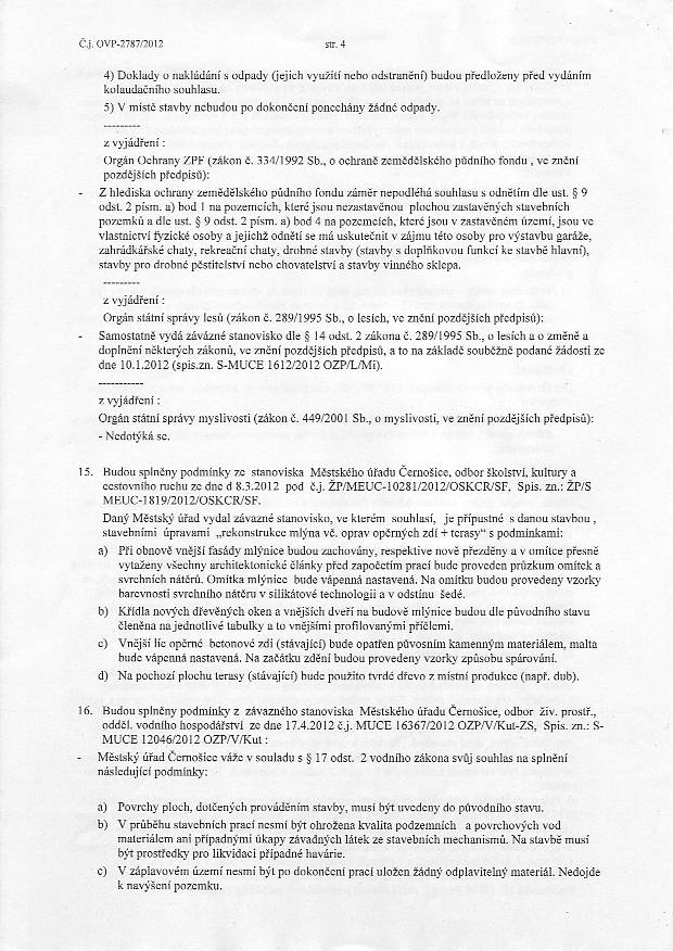 Stavebn ad - Rozhodnut/stavebn povolen 4/7