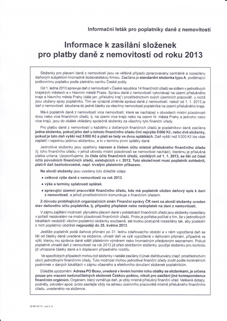 Informace Finannho adu 2/2
