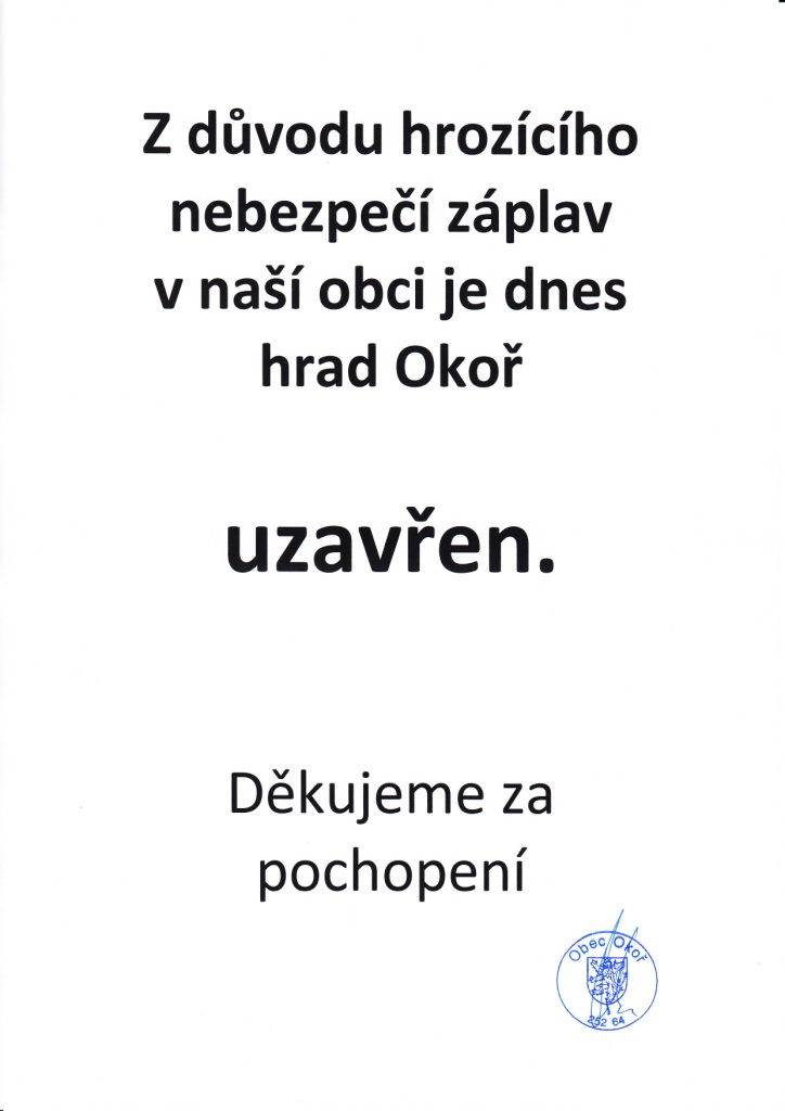 Uzavrka hradu - zplavy