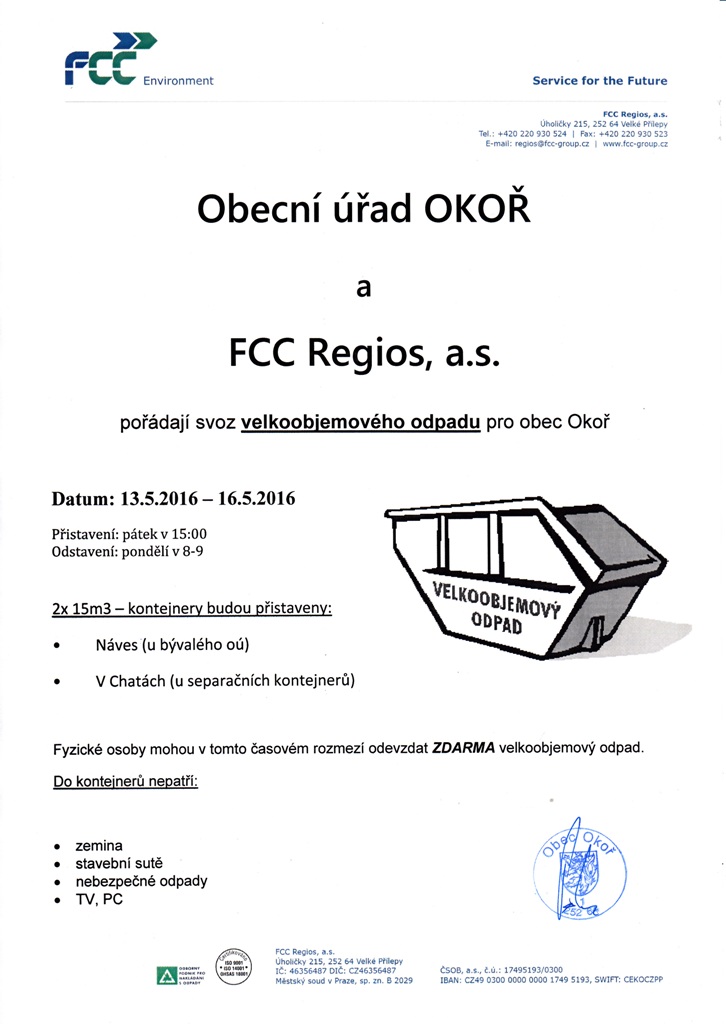 Velkoobjemov odpad 2016