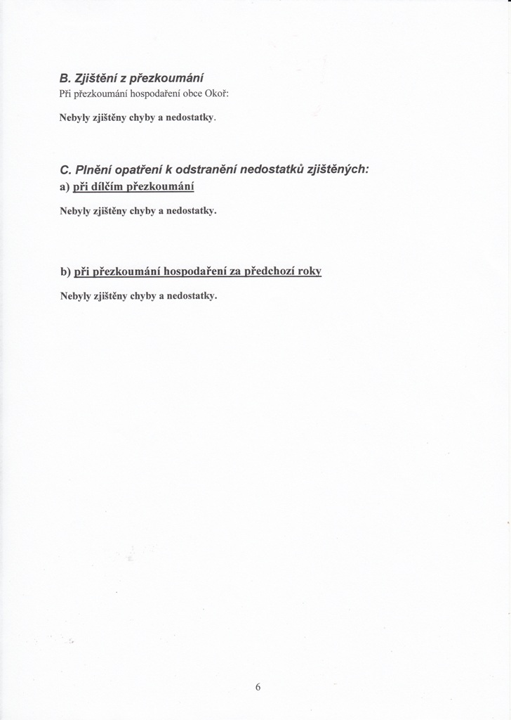 Zprva o vsledku pezkoumn hospodaen obce za rok 2019-6