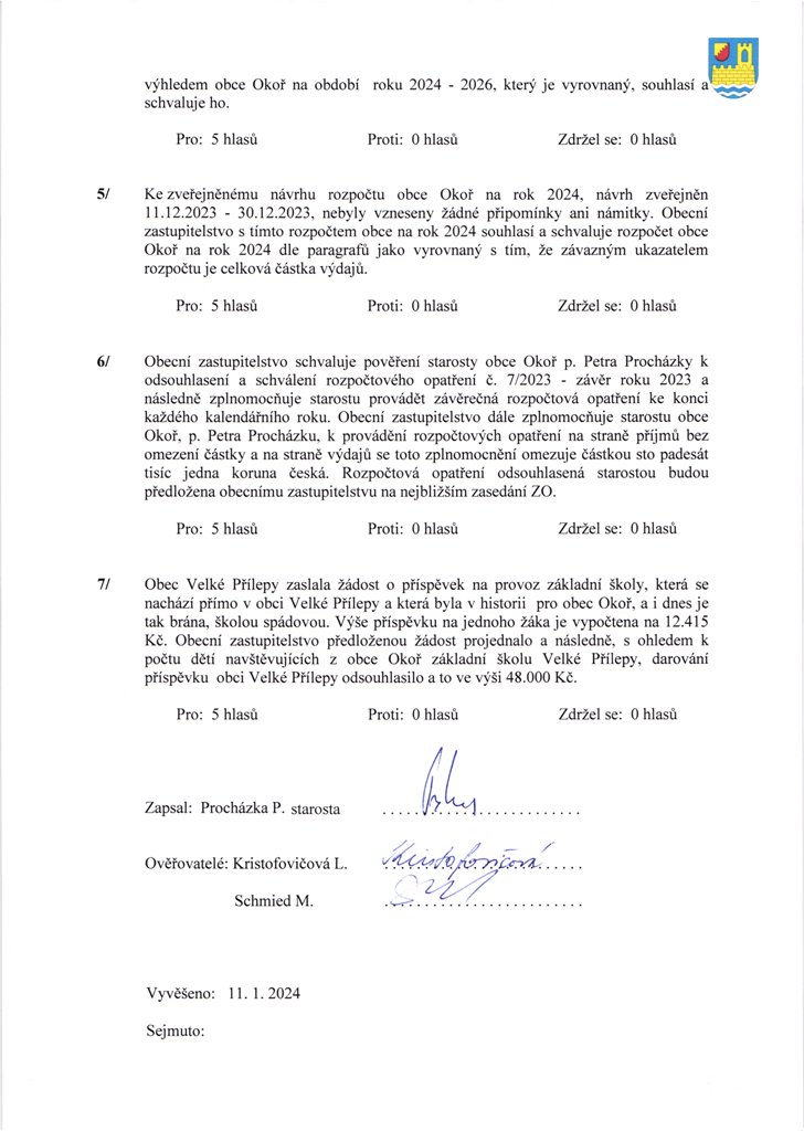 Zpis OZ .6.6/2023 - 2/3